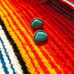 Kingman Turquoise earrings